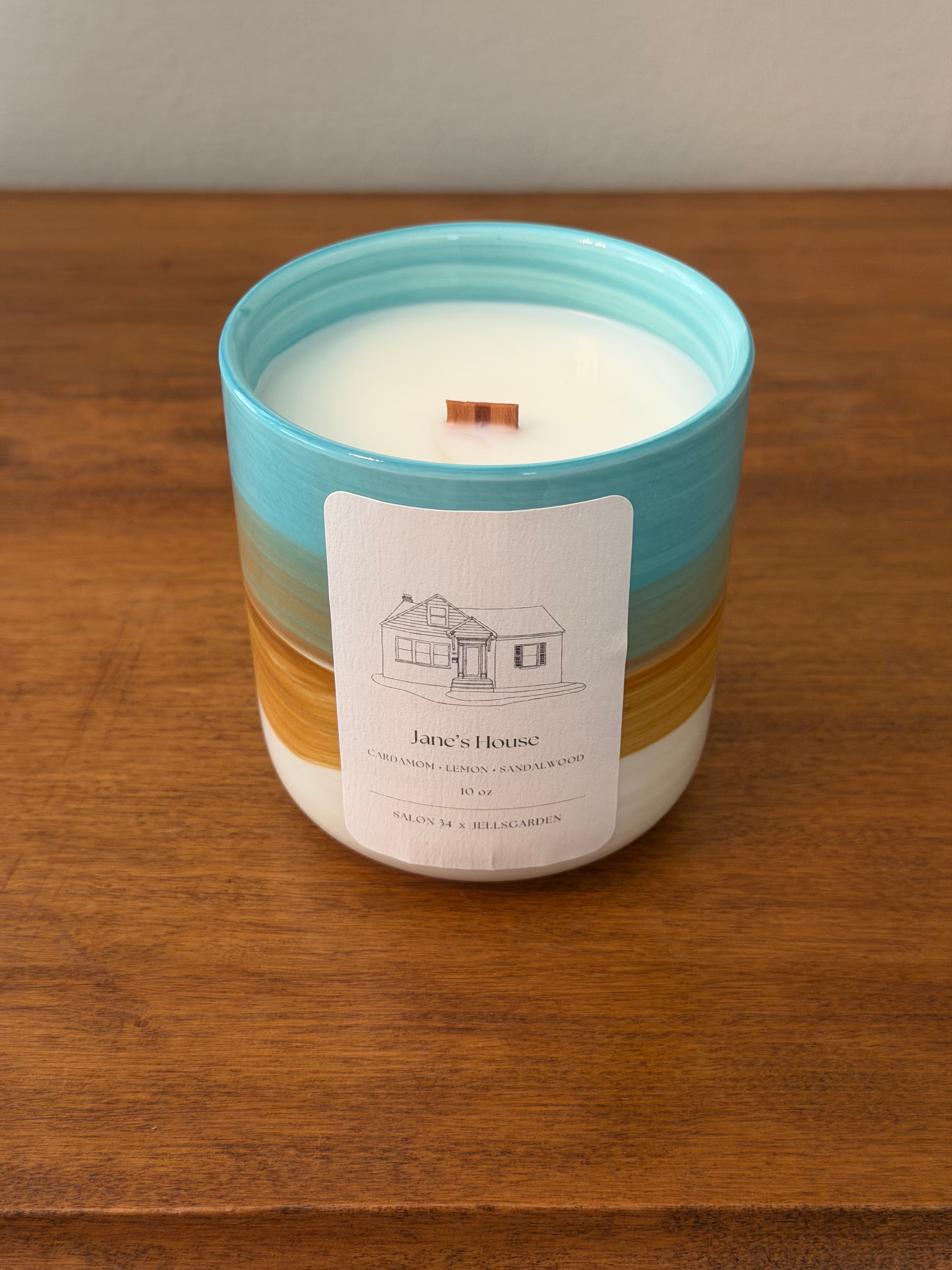 Jane's House Candle | JellsGarden x Salon 34
