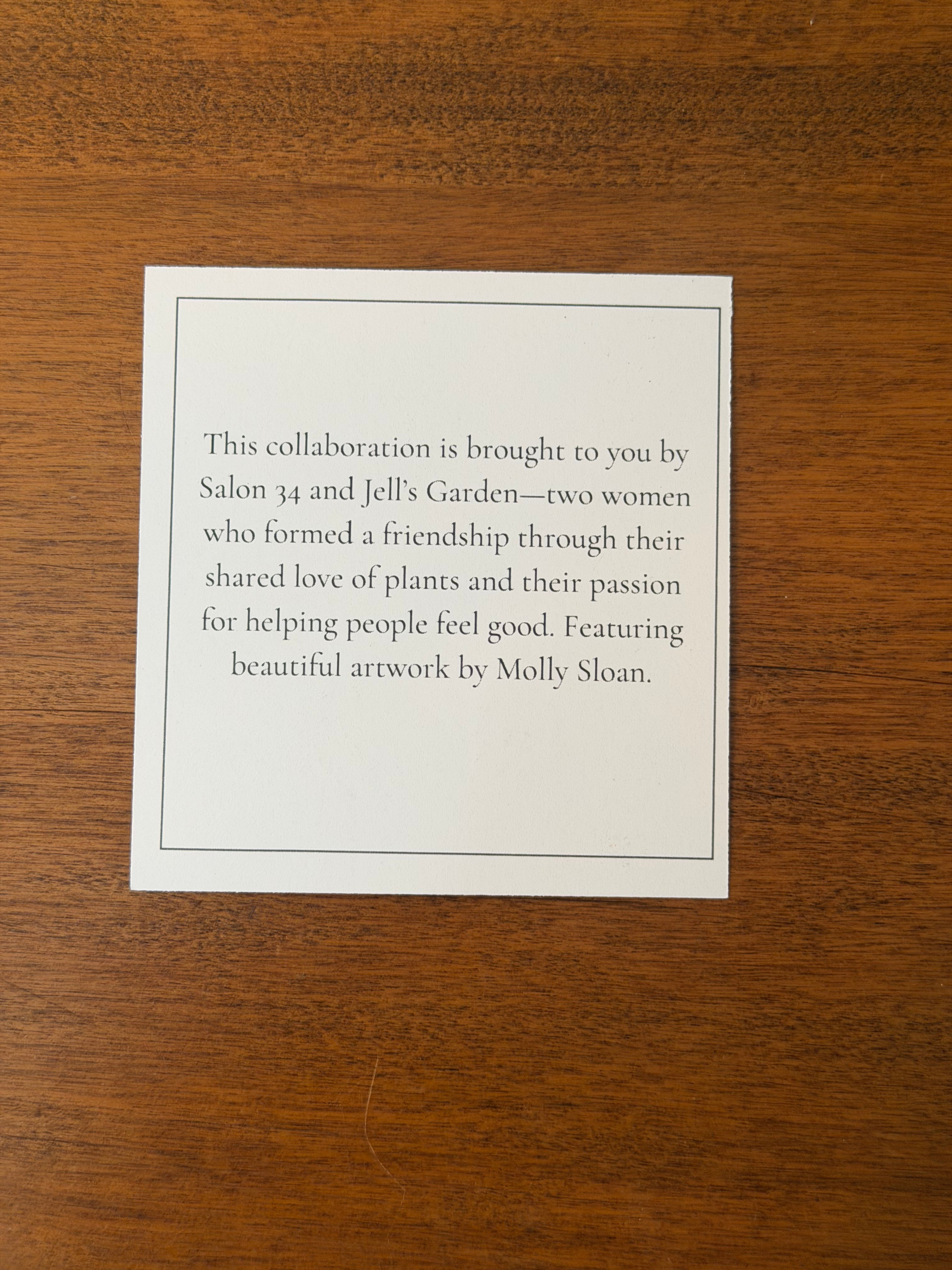 Jane's House Candle | JellsGarden x Salon 34